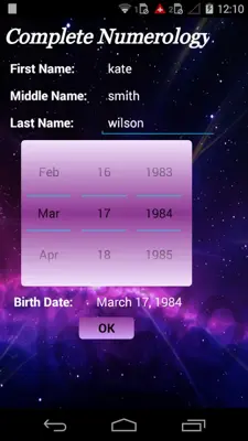 Numerology android App screenshot 9