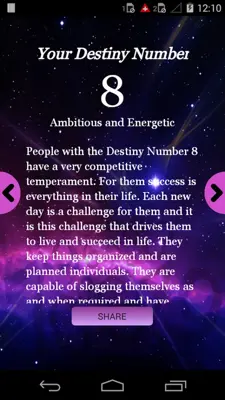 Numerology android App screenshot 8